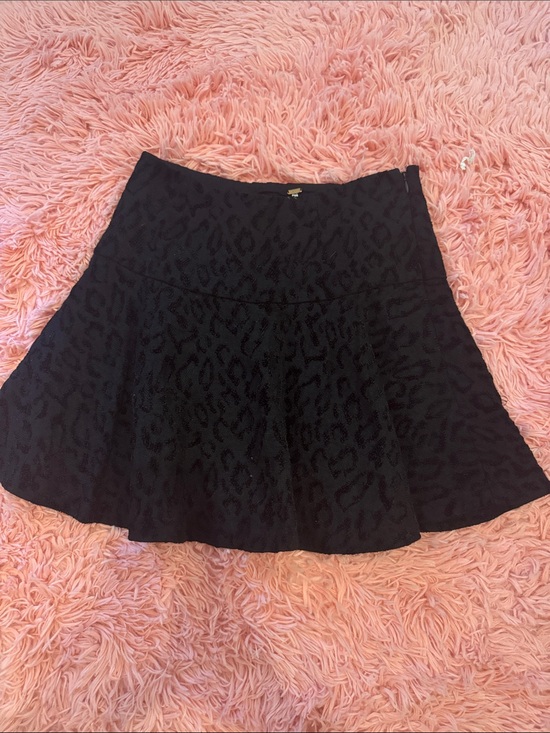 Free People Dresses & Skirts - Free People Black Textured Circle Skirt